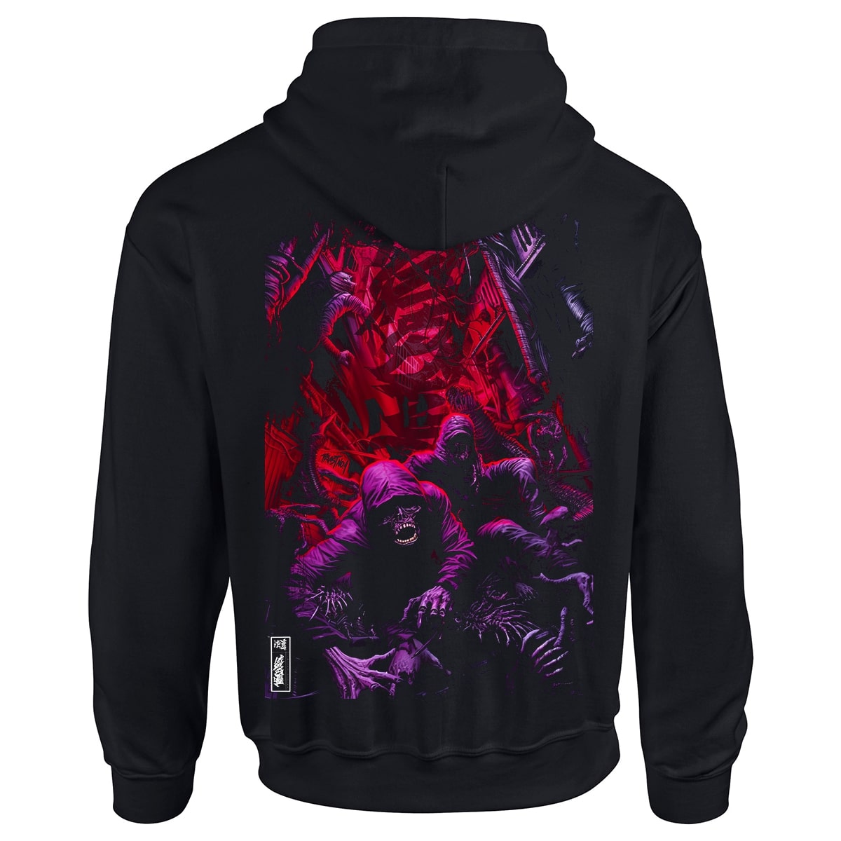 Bild von KRIJO STALKA - 'EXTREME RAGE' ZIPPER [schwarz]